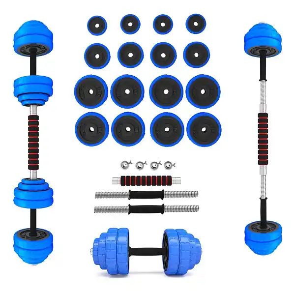 Činkový set HMS SGG30BAR 2x15 kg litina Poslední Šance