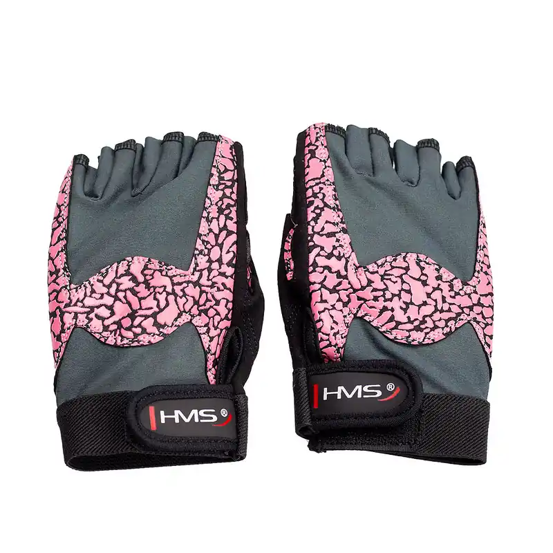 Akce FITNESS RUKAVICE RŮŽOVÉ RST03 HMS S