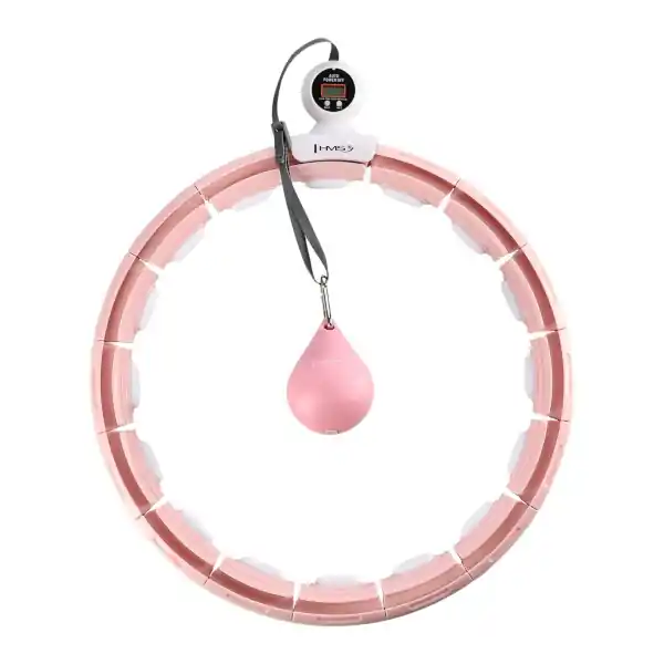 Nejlepší Cena Masážní hula hoop HMS HHM15 se závažím, magnety a počítadlem růžová