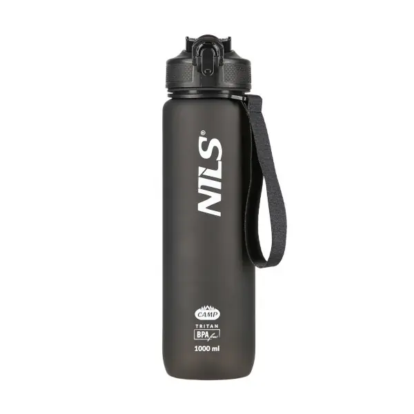 Tritanová láhev na pití NILS Camp NCD68 1000 ml černá Akční Cena
