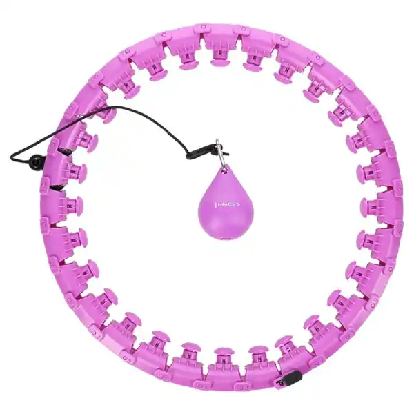 Nejprodávanější Masážní hula hoop HMS HHW12 Plus Size se závažím fialová