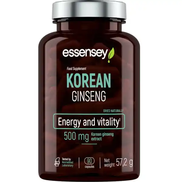 Odeslání Ihned ESSENSEY Korejský ženšen - 90 kapslí