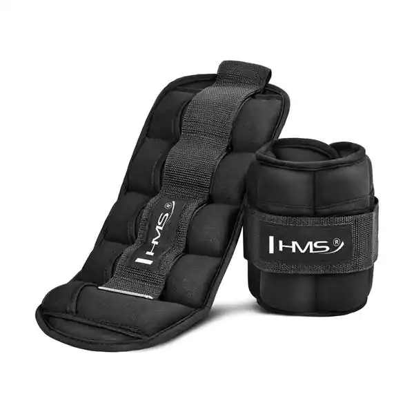 Časově Omezené Nastavitelné zátěže na zápěstí a kotníky HMS ONK05 2 x 2,5 kg