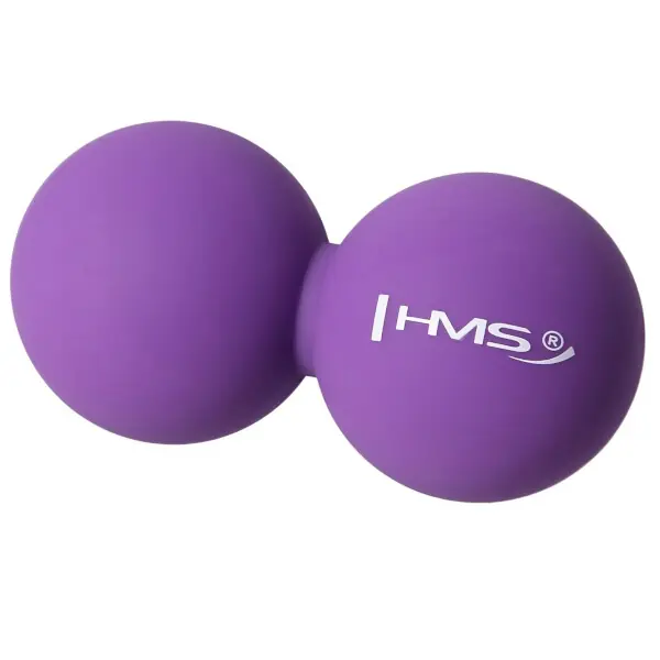 Kup Teď Dvojitý masážní míč HMS BLC02 fialový - Lacrosse Ball