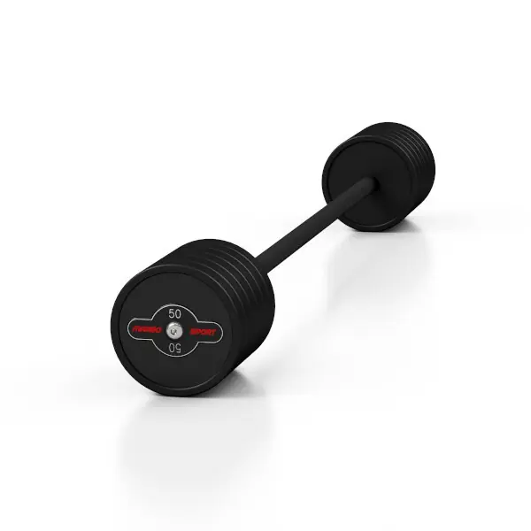 Dokud Zásoby Vydrží Rovná, obouruční činka MARBO MW-SG-50, 50 kg, černá