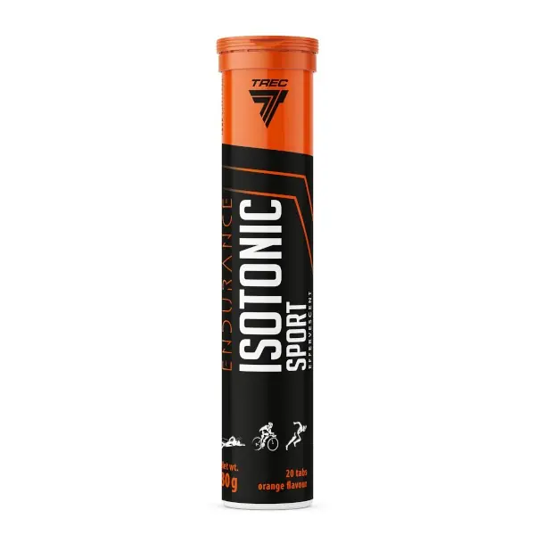 Ověřený TREC ENDURANCE Isotonic Sport Effervescent s pomerančovou příchutí 20 tablet
