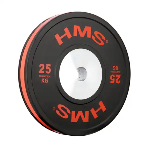 Olympijský bumper kotouč HMS BTBR 25 kg Dokud Zásoby Vydrží
