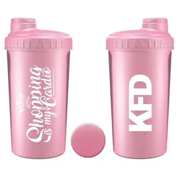 Šejkr KFD růžový - Shopping 700 ml Levný