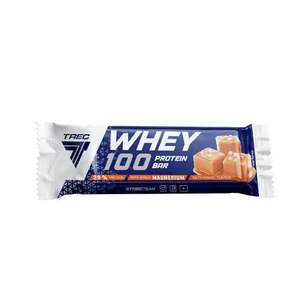 Akční Nabídka Trec Whey 100 proteinová tyčinka 40g s příchutí slaného karamelu
