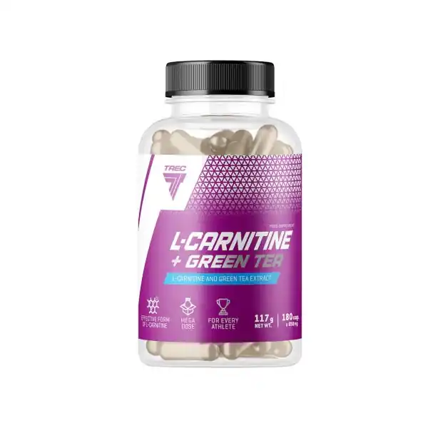 Trec L-Carnitine + Green Tea 180 kapslí po expirací Ověřený