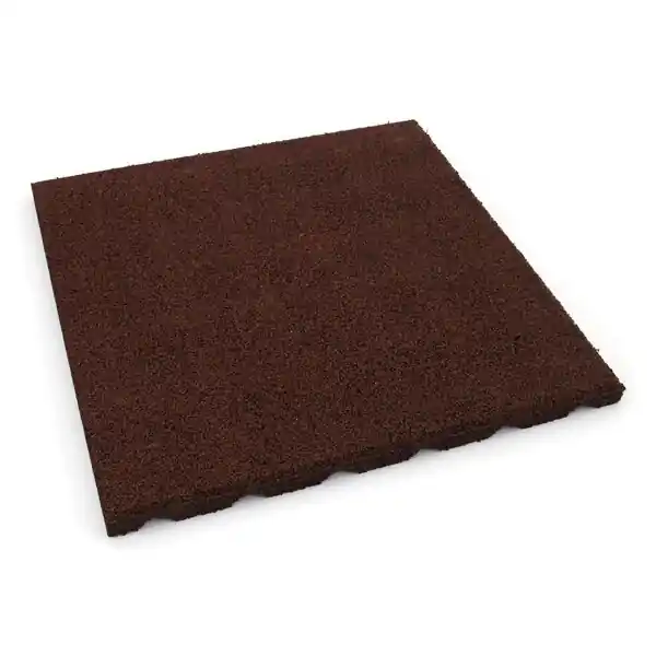 Gumová dlažba S800 V25/R15 - 50 x 50 x 2,5 cm červená Jen Po Omezenou Doba