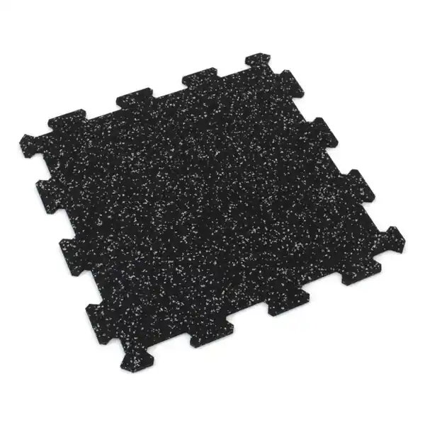 Nejlepší Cena Gumová puzzle podlaha (střed) SF1050 - 95,6 x 95,6 x 1,6 cm, černo-šedá