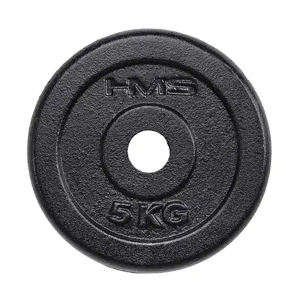 Finální Výprodej Černý litinový kotouč HMS 5 kg