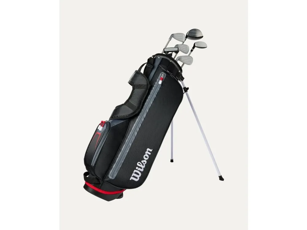 Hit Sezóny WILSON Profile dětský set 11-14 let černý + Golfová samolepka černá