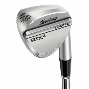 CLEVELAND RTX6 Zipcore pánská wedge na oceli + Golfová samolepka černá Odeslání Ihned