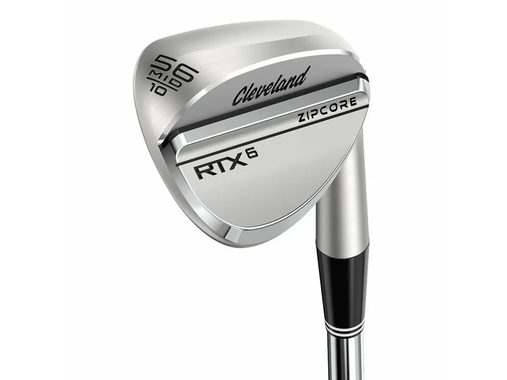 CLEVELAND RTX6 Zipcore pánská wedge na oceli + Golfová samolepka černá Odeslání Ihned