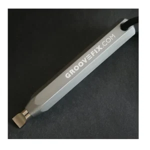 GROOVEFIX Sharpener na čistění a broušení drážek - šedý Expresní Doručení