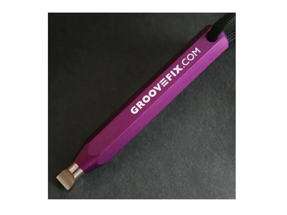 GROOVEFIX Sharpener na čistění a broušení drážek - fialový Tovární Cena