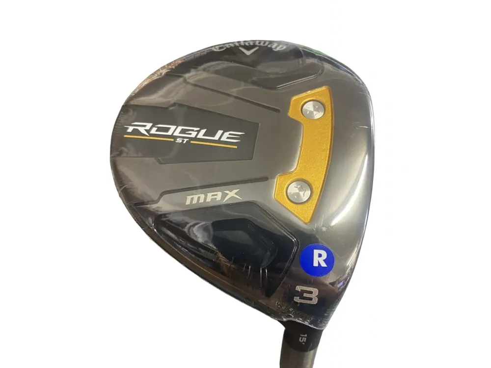 Značkový CALLAWAY Rogue ST Max SMU 24 Tensei Blue 60 pánské fairwayové dřevo + Golfová samolepka černá