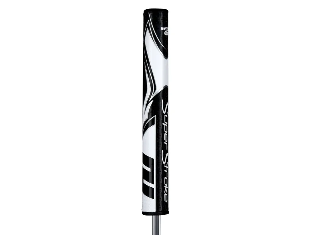 SuperStroke Zenergy Flatso 3.0 grip černo-bílý + Golfová samolepka černá Rychlé Dodání