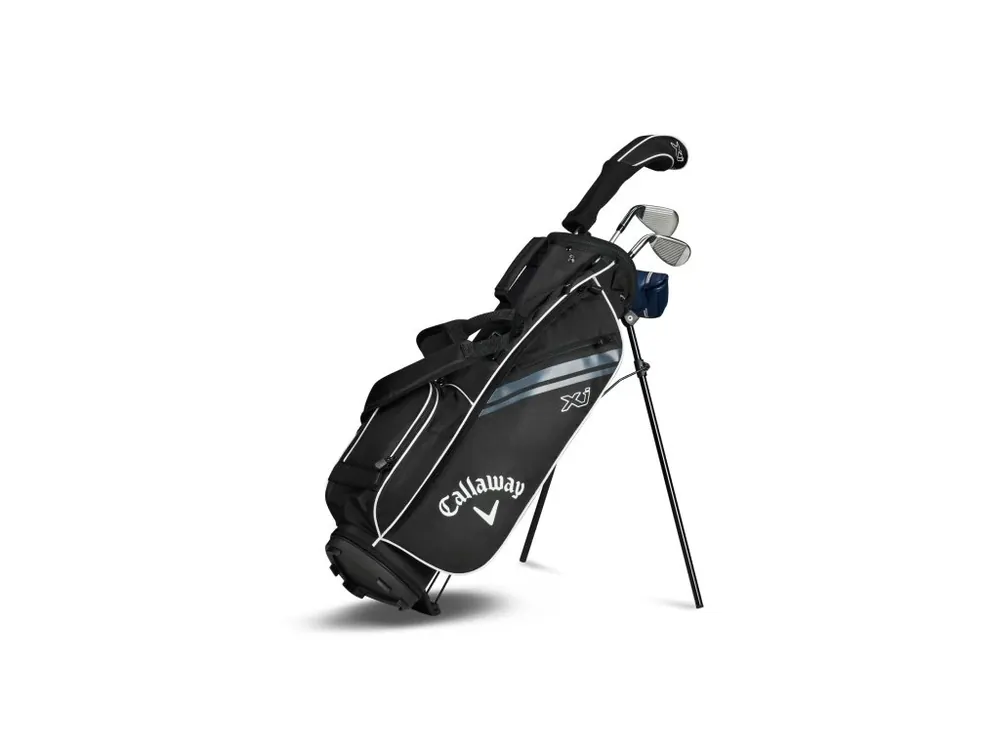 Poslední Šance CALLAWAY XJ-1 26 dětský golfový set černý 95-118 cm + Golfová samolepka černá