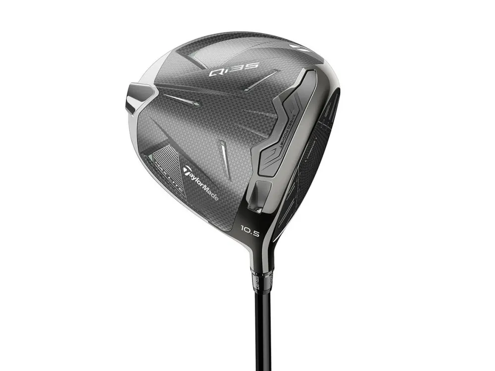TAYLOR MADE Qi35-Max Lite dámský golfový driver + Golfová samolepka černá Výprodej