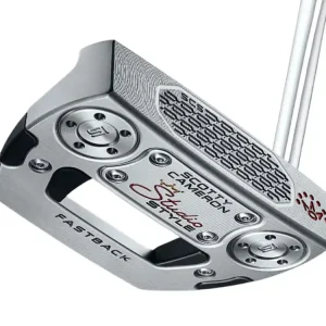 SCOTTY CAMERON 2025 Studio Style fastback pánský putter + Kniha Tiger Woods Originální