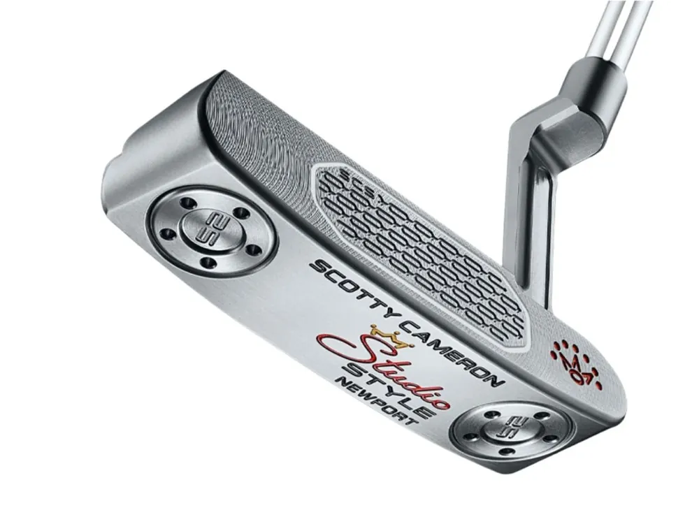 Výprodej SCOTTY CAMERON 2025 Studio Style Newport pánský putter + Kniha Tiger Woods