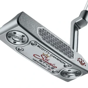 SCOTTY CAMERON 2025 Studio Style Newport 2+ pánský putter + Kniha Tiger Woods Jen Po Omezenou Doba