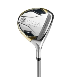 Autentický TaylorMade Kalea Gold dámské fairwayové dřevo + Golfová samolepka černá