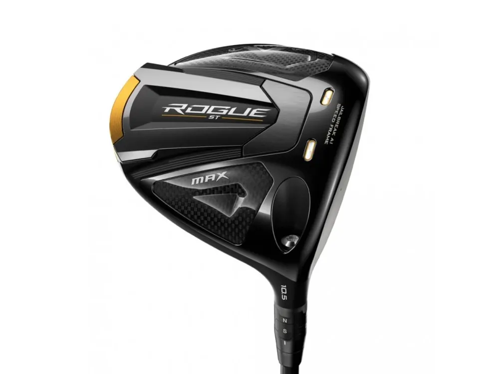 Novinka CALLAWAY Rogue ST Max SMU 24 dámský driver + Golfová samolepka černá