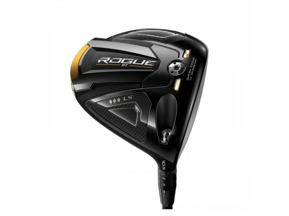 Finální Výprodej CALLAWAY Rogue ST Triple Diamond LS Tensei White 75 pánský driver - DEMO + Golfová samolepka černá