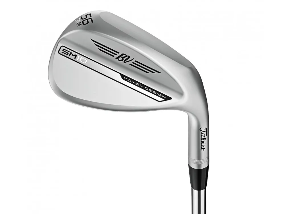 TITLEIST SM10 Tour Chrome D Grind pánská wedge na oceli + Golfová samolepka černá Akční Cena