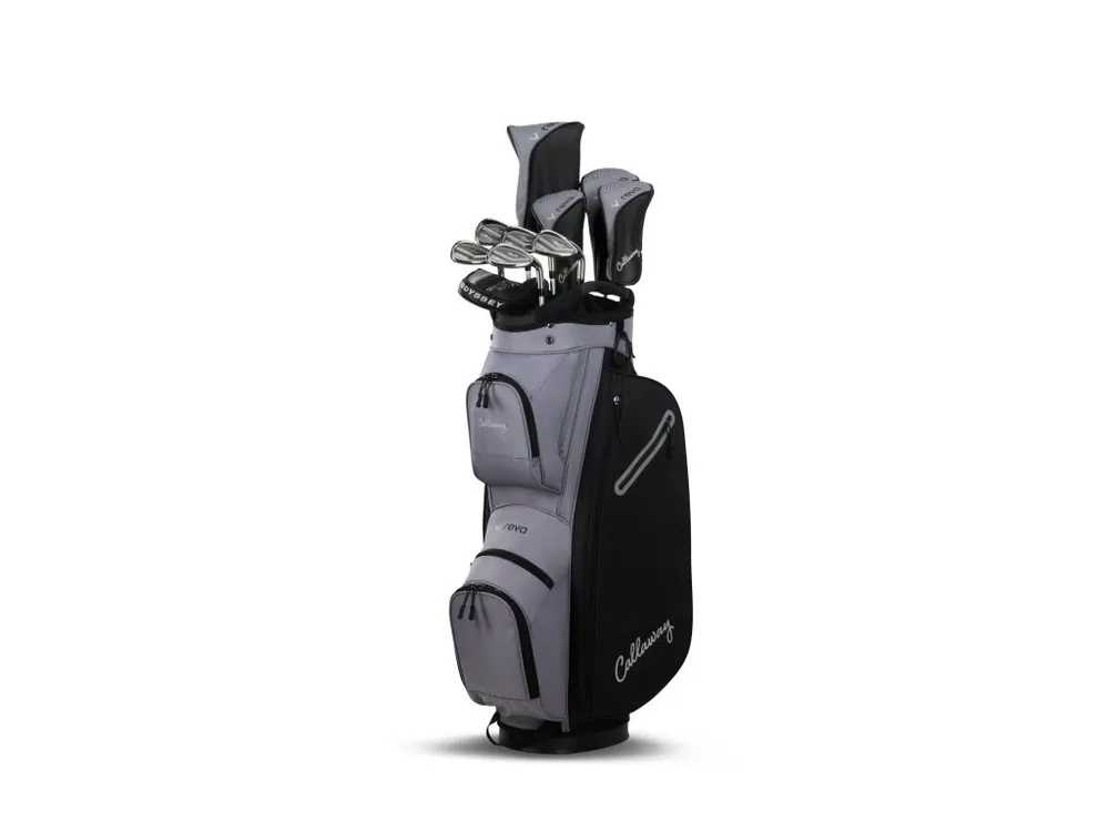 CALLAWAY REVA 26 Black 11 ks dámský golfový set prodloužený o 0,5" + Golfová samolepka černá Ihned K Objednání