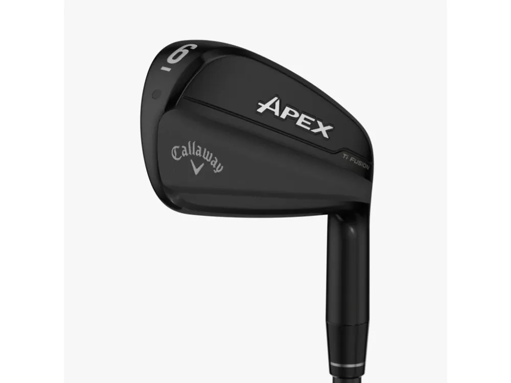 CALLAWAY Apex Ti Fusion pánská sada želez 4-PW (7 holí) na oceli - Demo + Golfová samolepka černá Výprodej