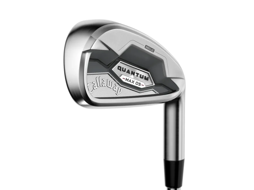 CALLAWAY Quantum Max OS pánská sada želez 5-PW (6 holí) na grafitu + Golfová samolepka černá Cenově Výhodný
