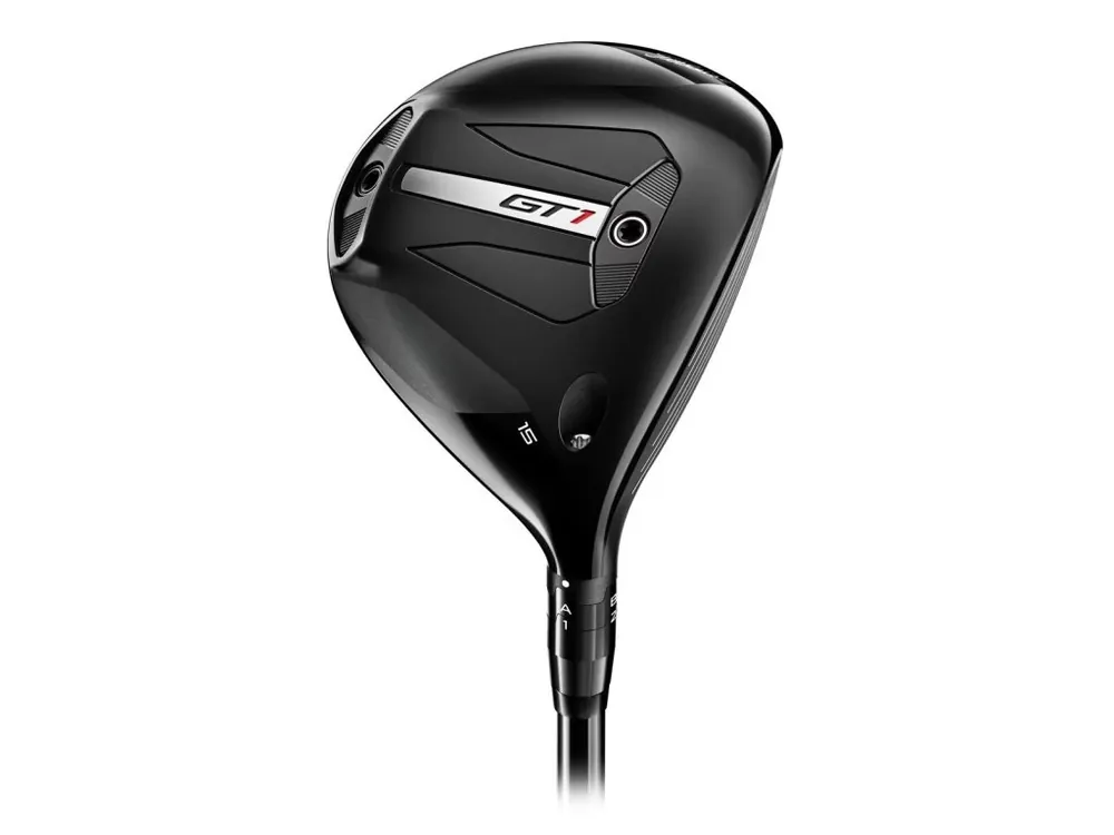 TITLEIST GT1 Air Speeder 40 pánské fairwayové dřevo + Golfová samolepka černá Sezónní Sleva