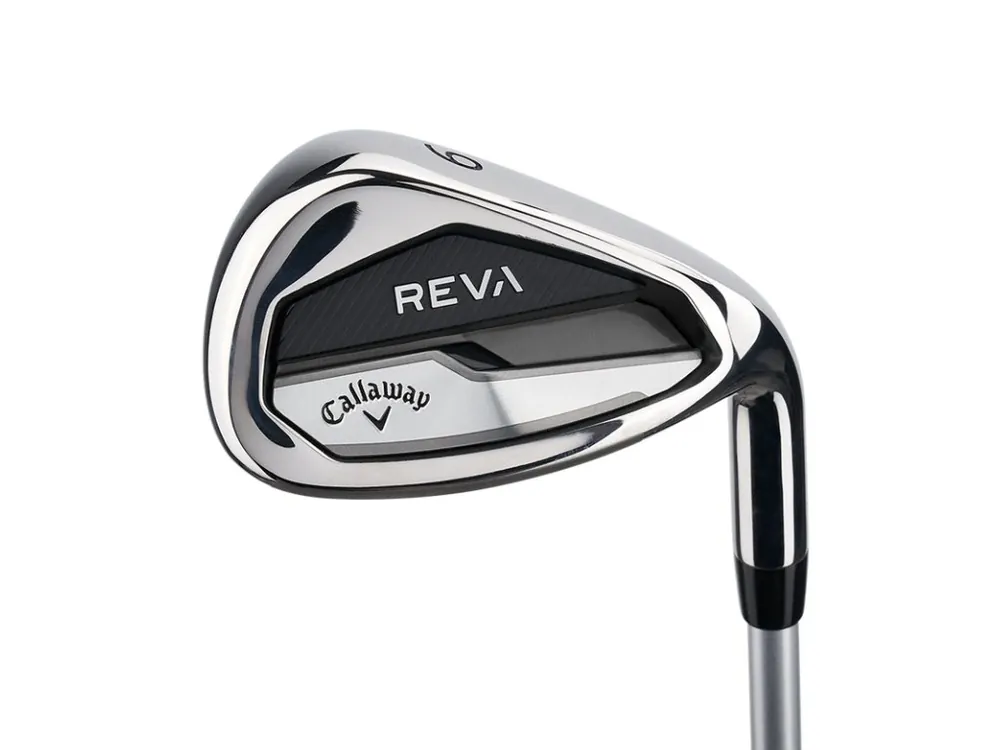 Vrácení Zdarma CALLAWAY Reva dámské železo č. 9 na levou stranu + Golfová samolepka černá