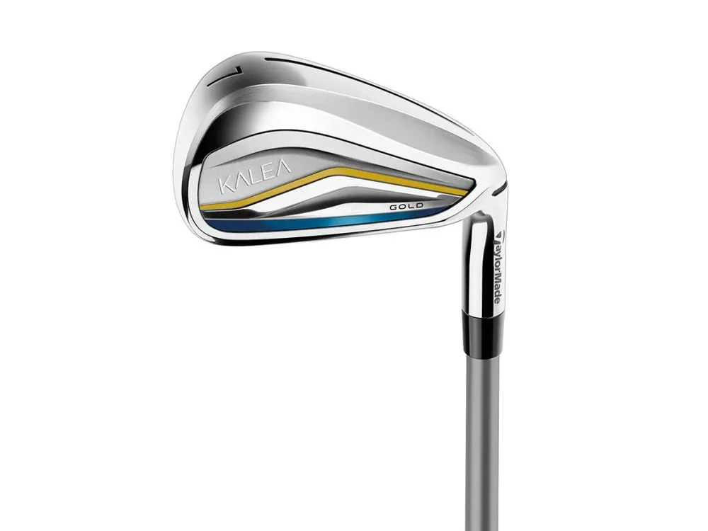 Nízká Cena TaylorMade Kalea Gold dámská sada želez 7-SW (5 holí) na grafitu + Golfová samolepka černá