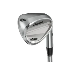 CLEVELAND CBZ Tour Satin pánská wedge na oceli + Golfová samolepka černá Ověřený