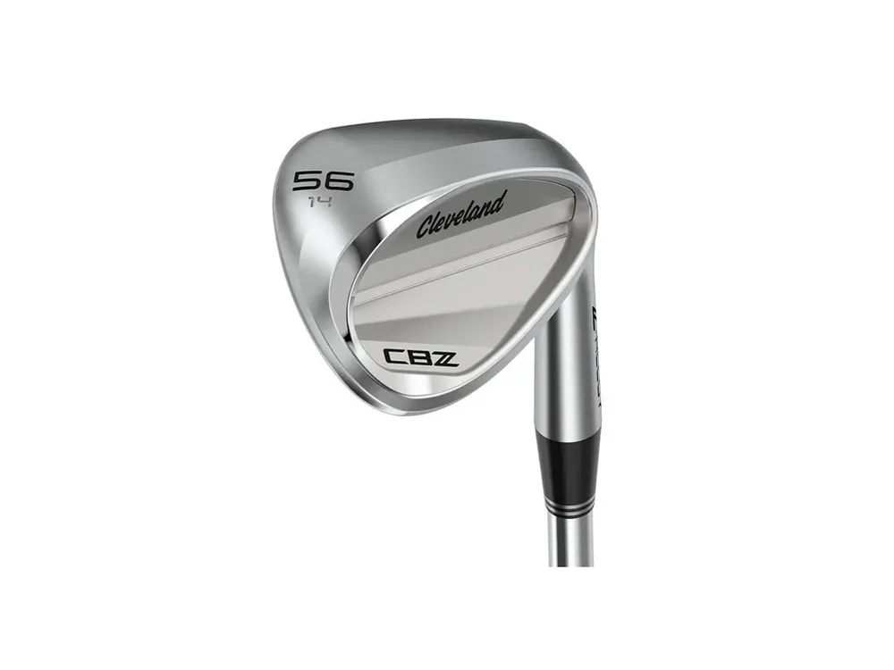 CLEVELAND CBZ Tour Satin pánská wedge na oceli + Golfová samolepka černá Ověřený