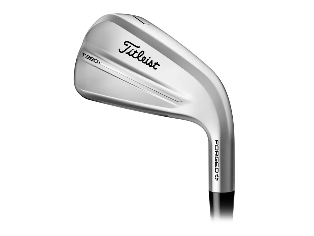 Hit Sezóny TITLEIST T350 4G pánská sada želez 5-GW (7 holí) AMT Red R300 na oceli + Golfová samolepka černá