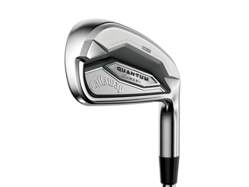 CALLAWAY Quantum Max pánská sada želez 5-PW (6 holí) na oceli + Golfová samolepka černá Odeslání Ihned