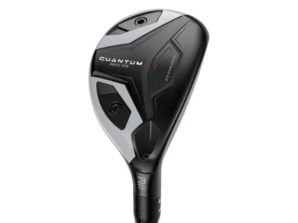 CALLAWAY Quantum Max OS pánský hybrid + Golfová samolepka černá Zlevněný