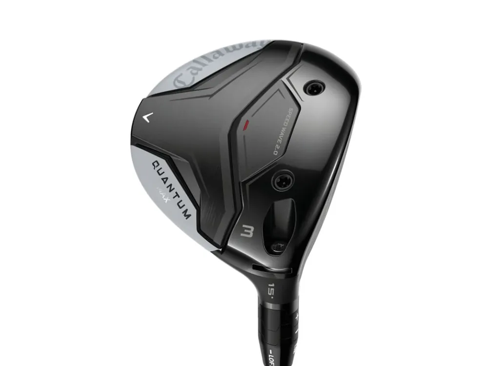 CALLAWAY Quantum Max pánské fairwayové dřevo + Golfová samolepka černá Oblíbený