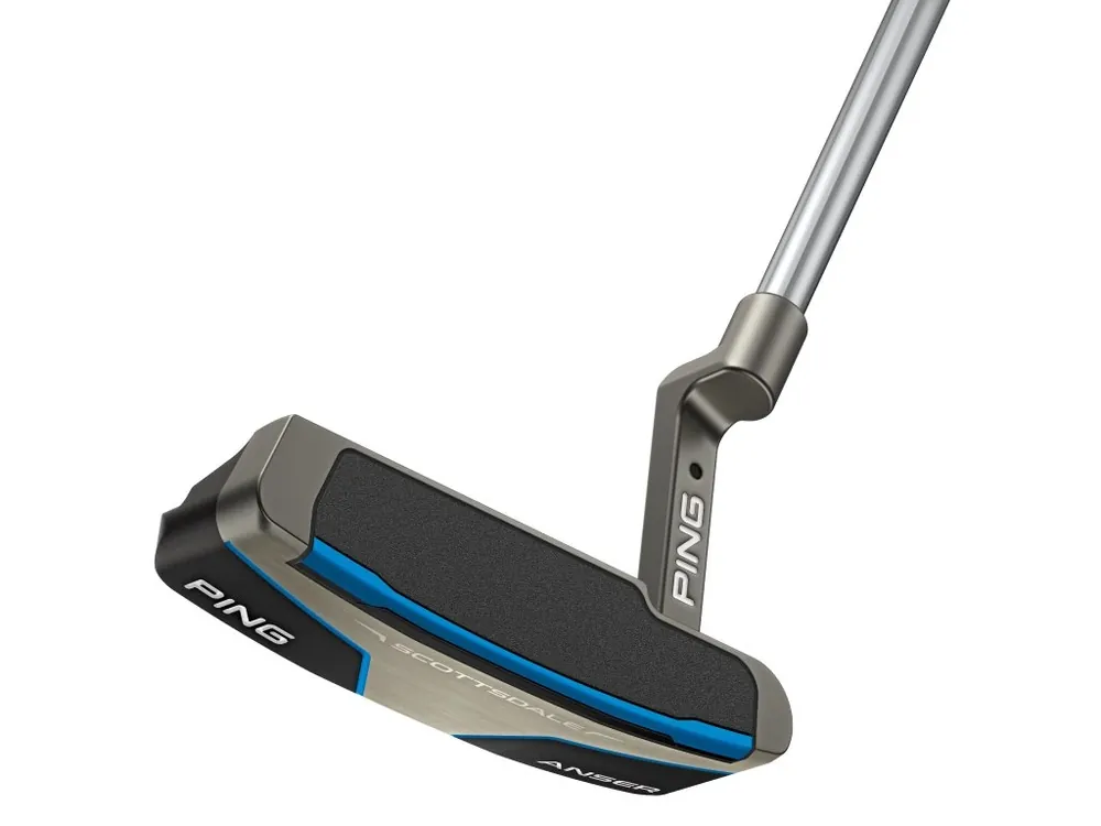 Cenově Výhodný PING Scottsdale Anser pánský putter + Kniha Tiger Woods