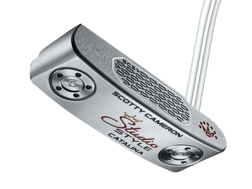 Dokud Zásoby Vydrží SCOTTY CAMERON 2025 Studio Style Catalina pánský putter + Kniha Tiger Woods