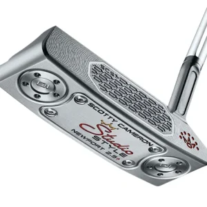 Sezónní Sleva SCOTTY CAMERON 2025 Studio Style Newport 2.5+ pánský putter + Kniha Tiger Woods