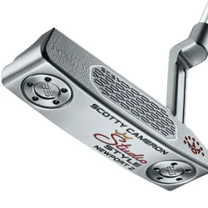 SCOTTY CAMERON 2025 Studio Style Newport 2 pánský putter + Kniha Tiger Woods Akční Nabídka