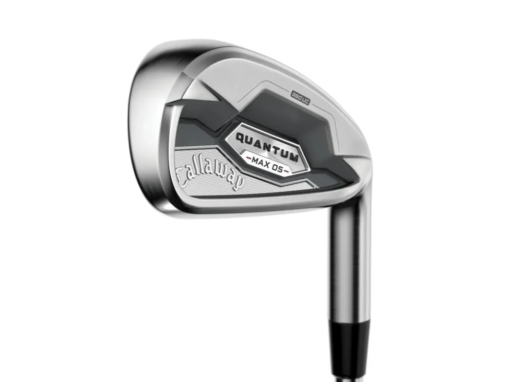 Cenový Hit CALLAWAY Quantum Max OS dámská sada želez 6-PW, AW (6 holí) na grafitu + Golfová samolepka černá